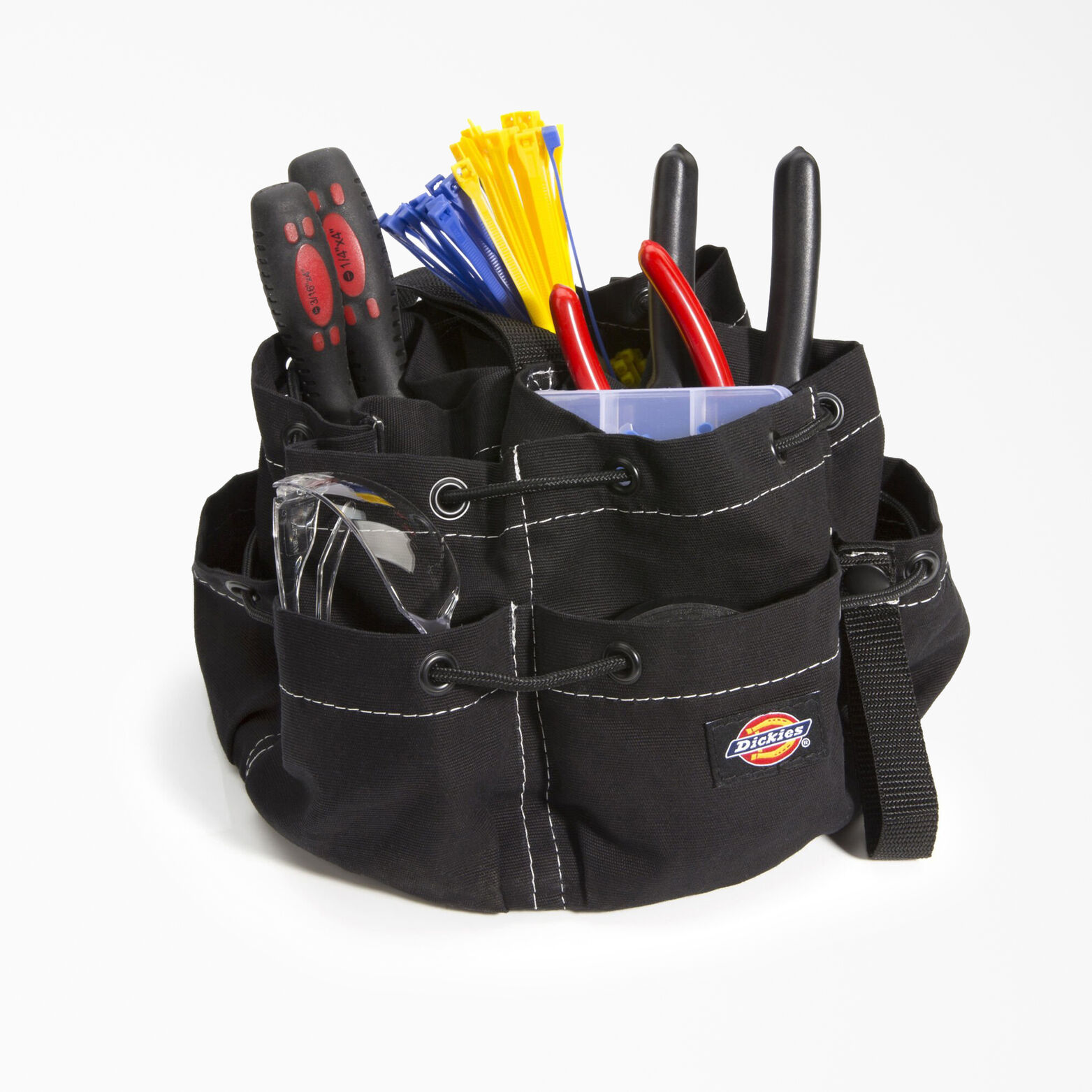 Tool Storage Tote 57084 Details about / Dickies Black 12 in Work Bag